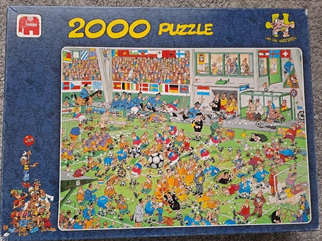 Jan van haasteren, Enlèvement, Plus de 1 500 pièces, Utilisé, Puzzle