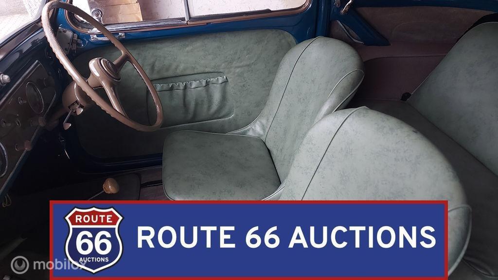 Fiat 500 C Topolino | 1949 | Route 66 Auctions, Achat, Entreprise, Boîte manuelle, Autre carrosserie