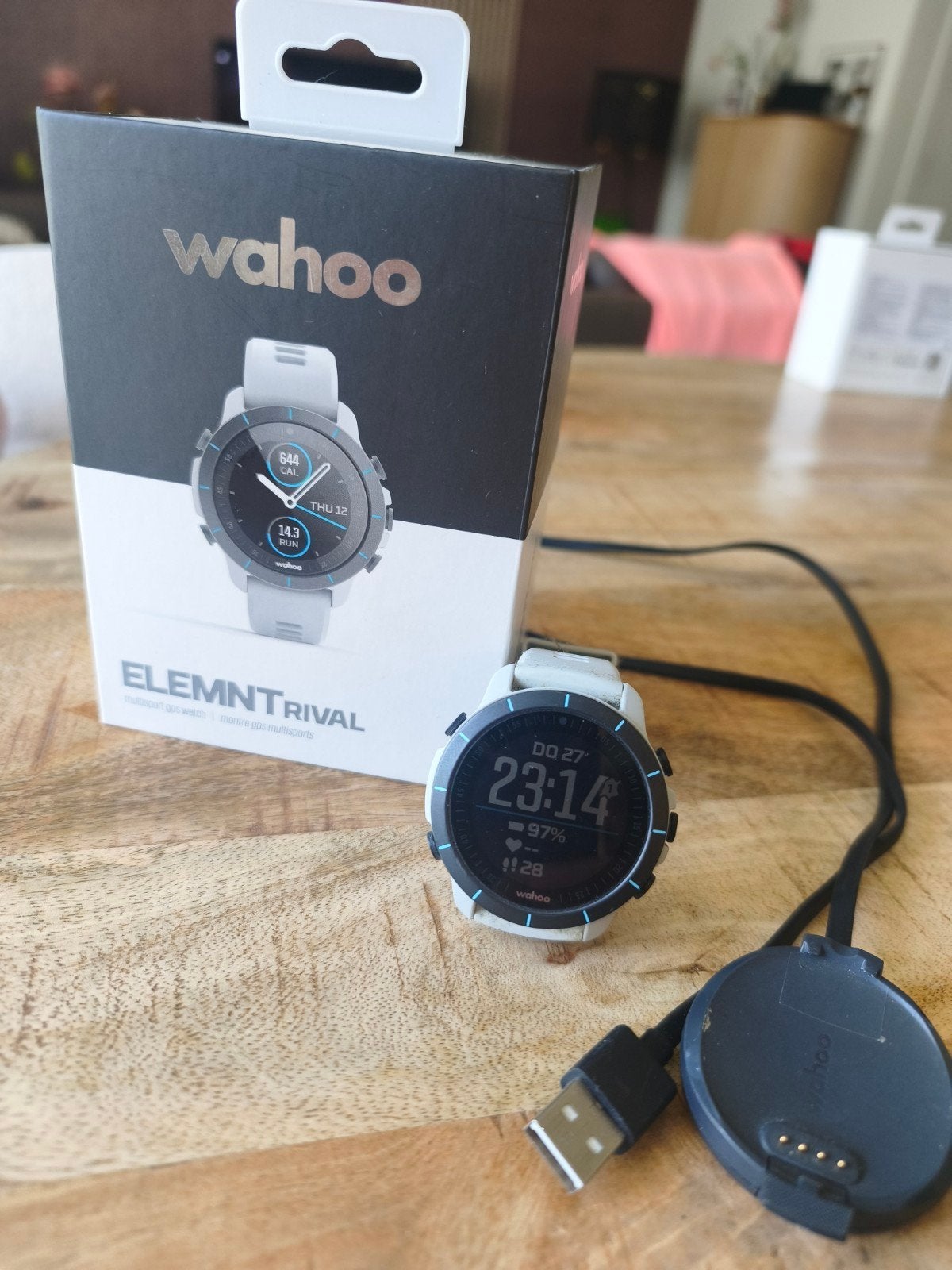 Wahoo elemnt, Ophalen