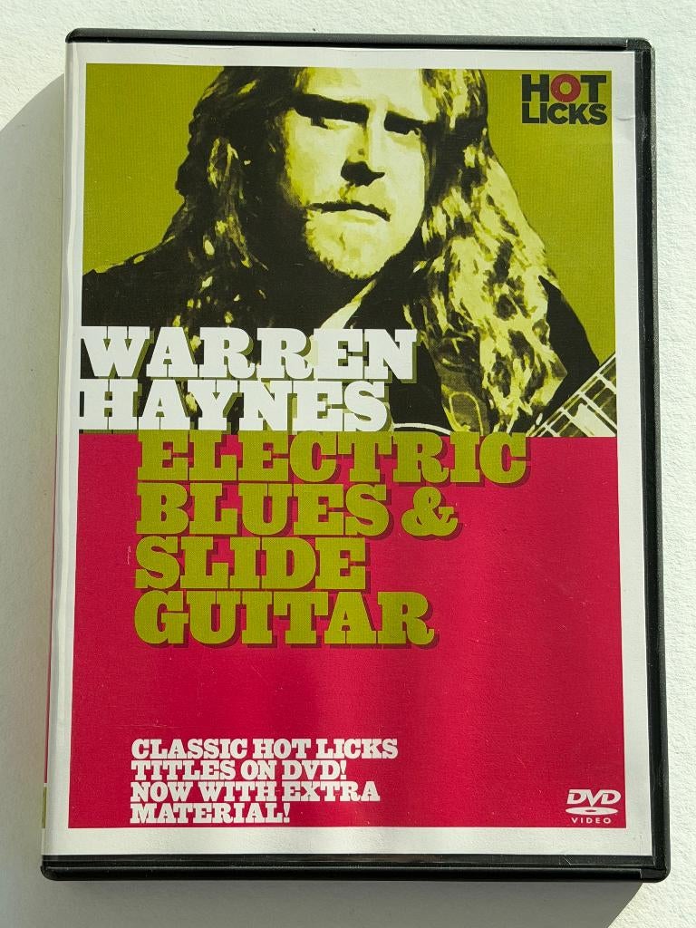 Warren Haynes – Electric Blues & Slide Guitar (DVD), Alle leeftijden, Ophalen of Verzenden, Gebruikt, Muziek en Concerten