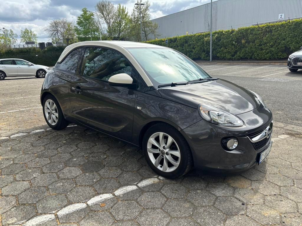 Prachtige Opel Adam met maar 46000 km en garantie., Euro 6, Entreprise, Boîte manuelle, Noir