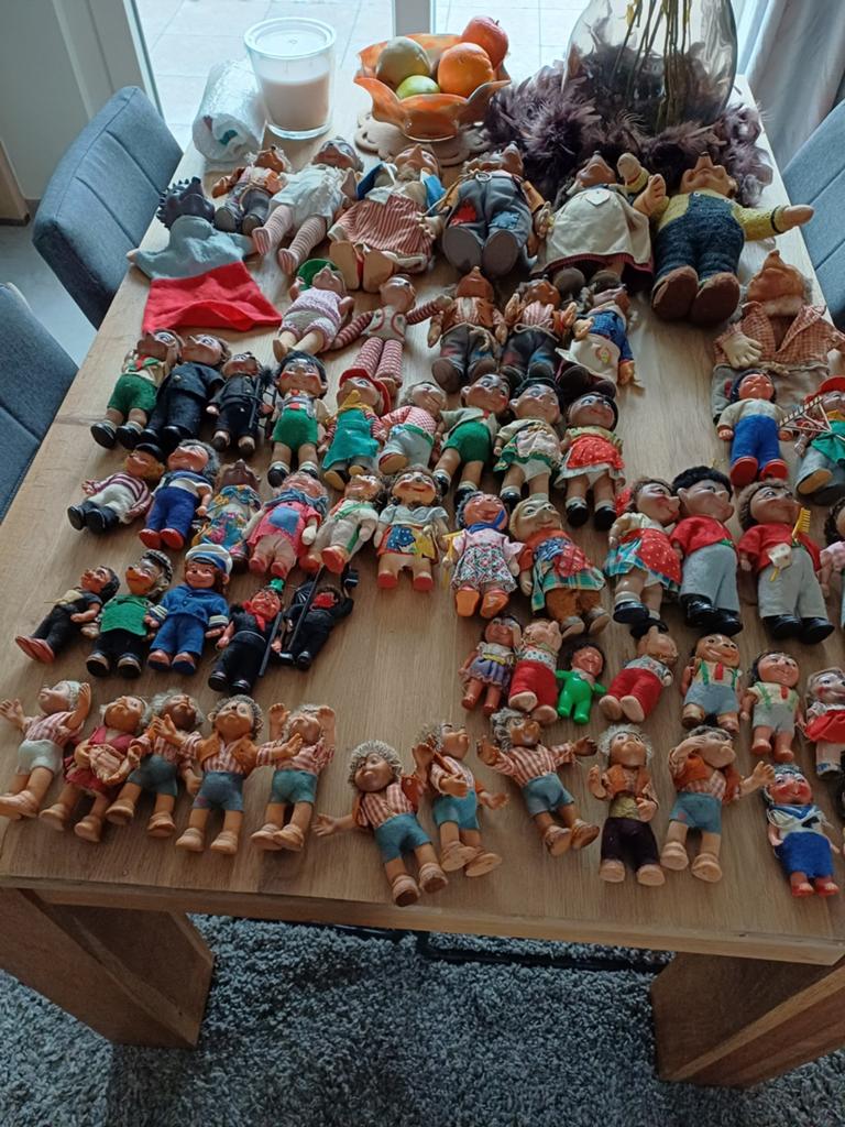 Grote verzameling antieke Steiff Mecki's en Peetertjes egels, Antiek en Kunst, Antiek | Speelgoed, Ophalen