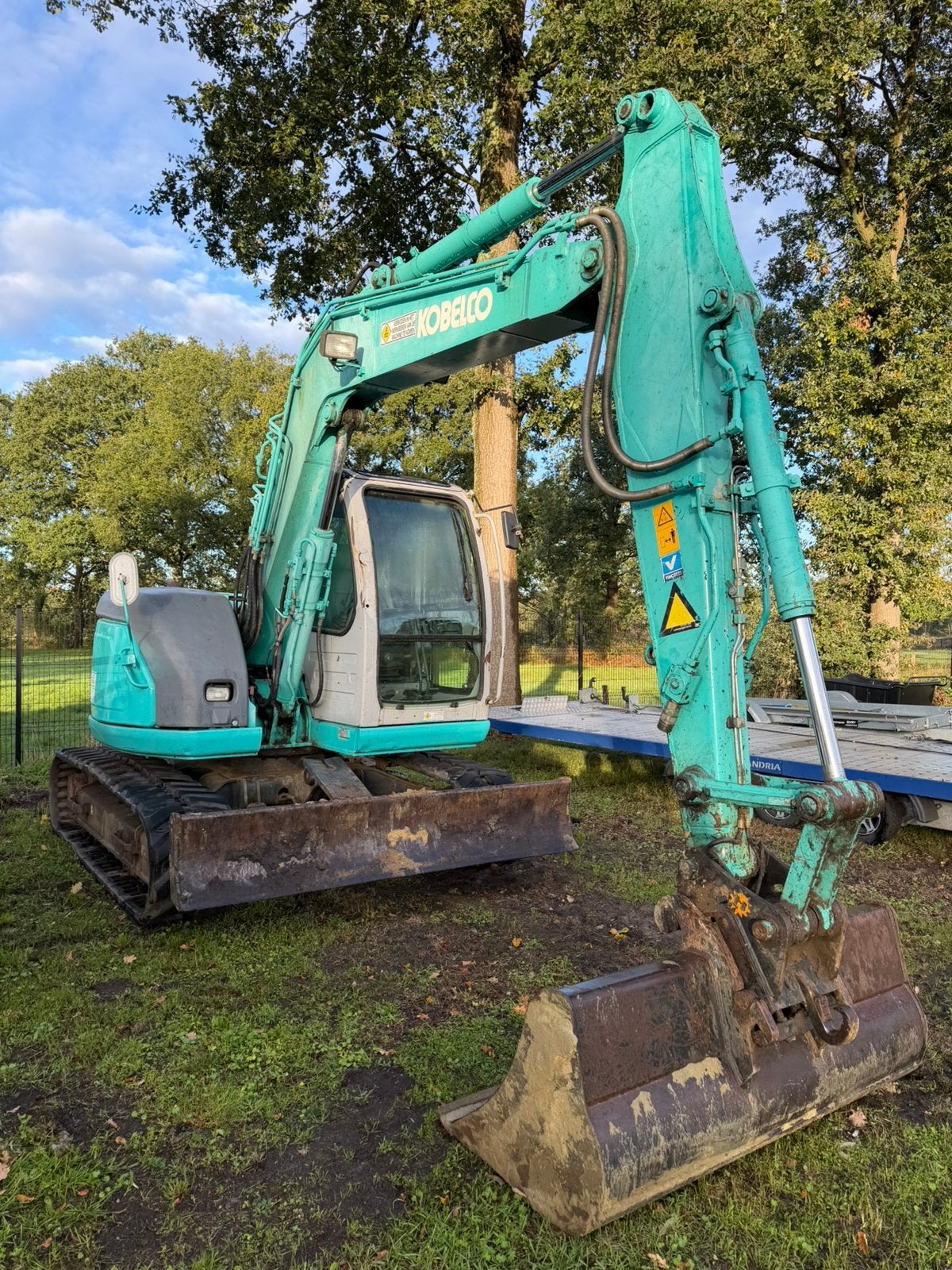 Kobelco SK70RS-1E  8-ton’s kraan, Zakelijke goederen, Ophalen, Graafmachine