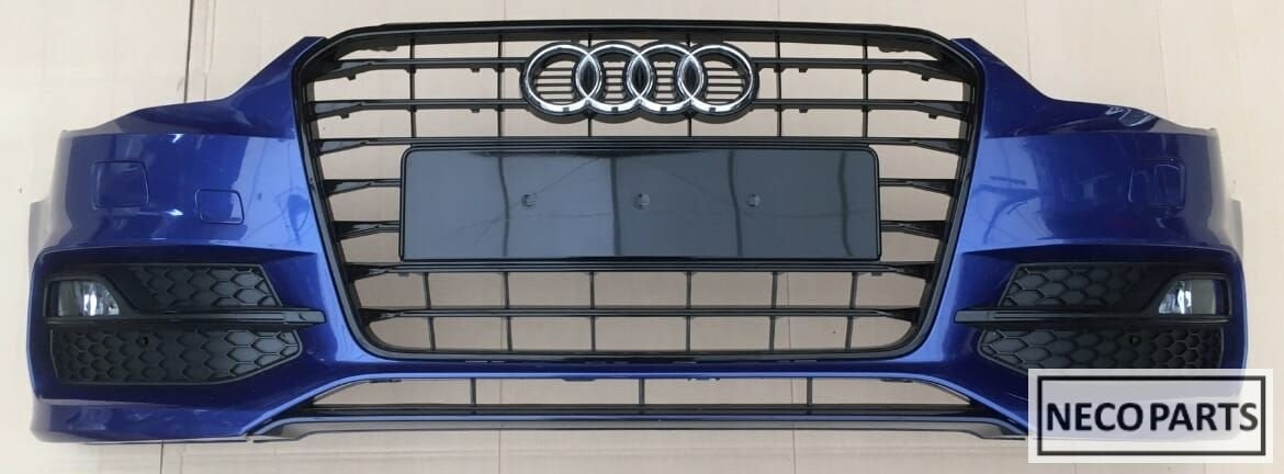 BUMPER AUDI A3 8V 8V5 S LINE SEDAN LIMOUSINE VOORBUMPER, Arrière, -, Haillon arrière, Audi