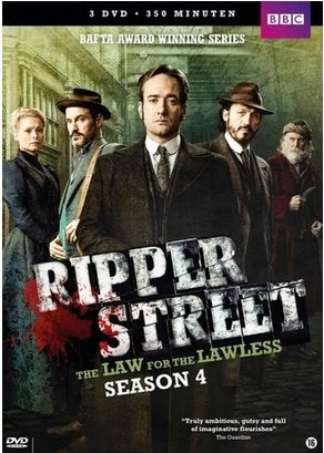 Ripper Street Seizoen 4 Dvd 3disc, À partir de 16 ans, Enlèvement ou Envoi, Utilisé, Drame