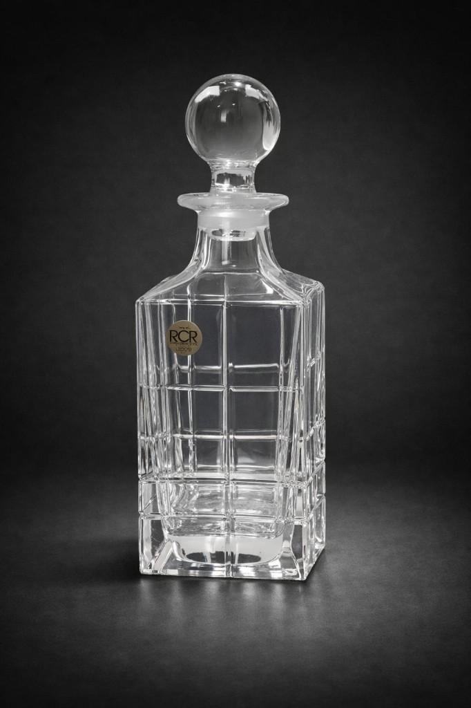 Carafe à whisky en cristal -  RCR Cristalleria Italiana, Enlèvement