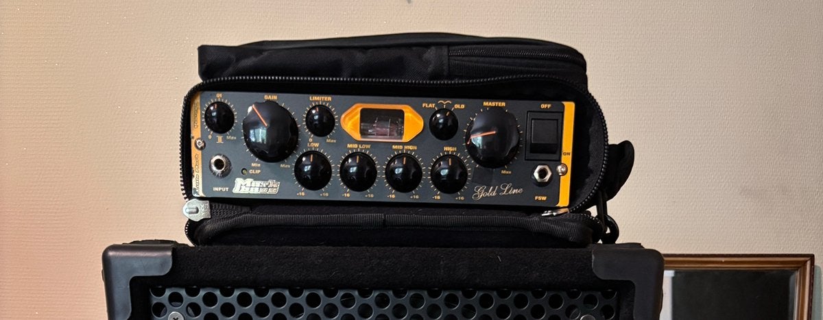 Markbass Little Mark Vintage 500 + Markworld draagtas, Muziek en Instrumenten, Versterkers | Bas en Gitaar, Ophalen of Verzenden