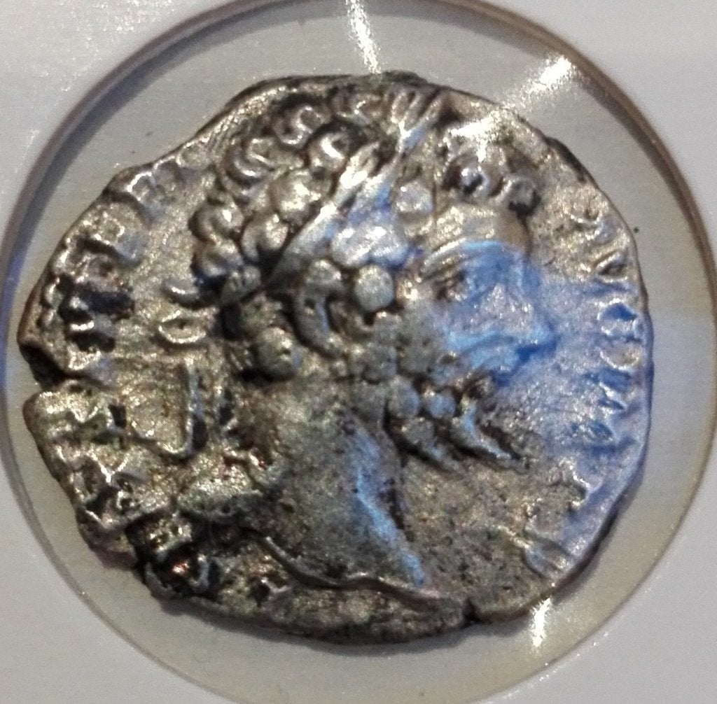 denier romain Antoninus Pius 138 - 161 après JC, Envoi, Monnaie en vrac, Argent