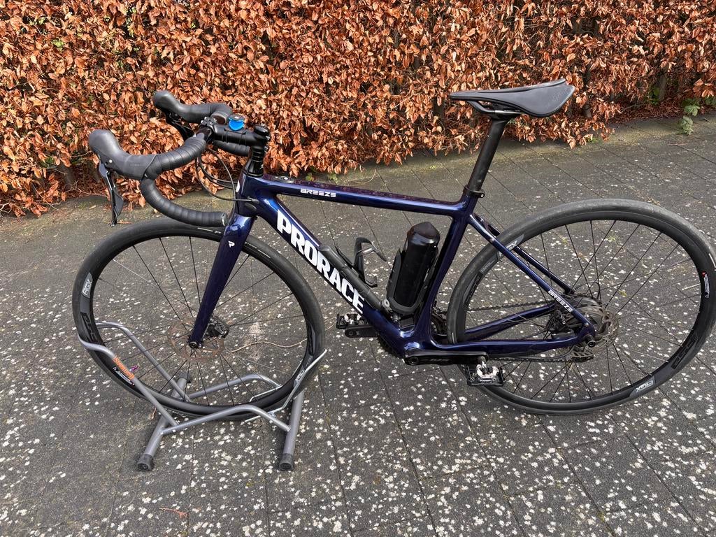 Electrische koersfiets, 28 inch, Carbon, 49 tot 53 cm, Zo goed als nieuw