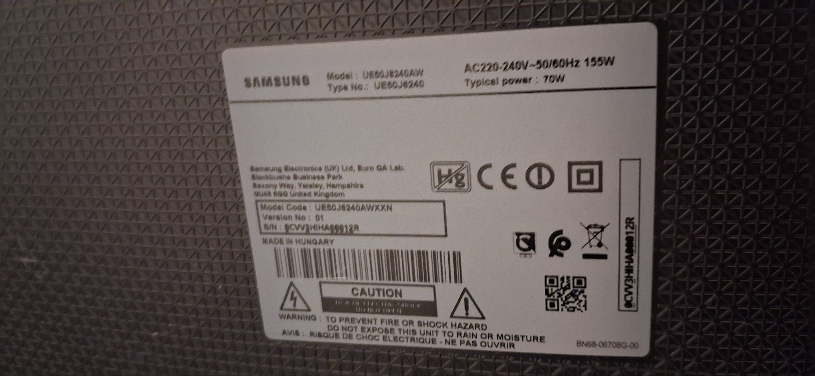 Samsung smart-tv 50", TV, Hi-fi & Vidéo, LED, Enlèvement, Utilisé, Smart TV