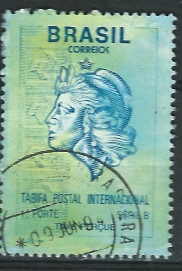 BRAZILIË, Postzegels en Munten, Ophalen of Verzenden, Gestempeld