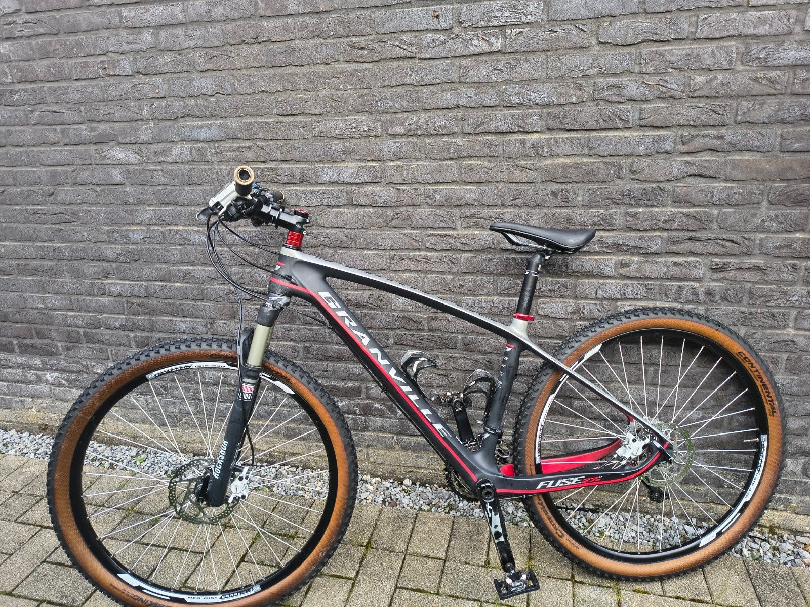 Granville mountainbike, Fietsen en Brommers, Fietsen | Mountainbikes en ATB, Gebruikt, Hardtail, Heren, Schijfrem