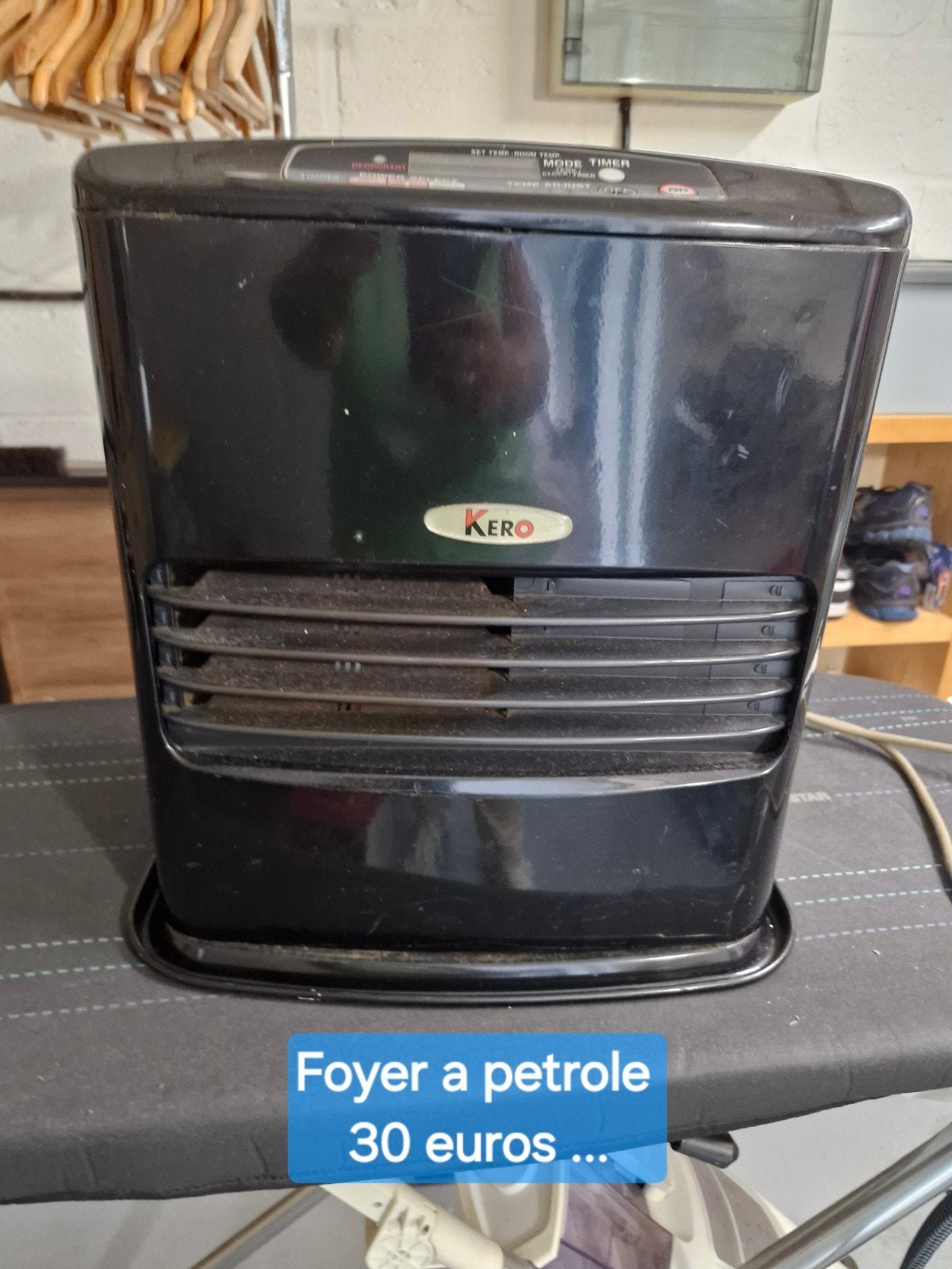 Kero Oil open haard, Ophalen