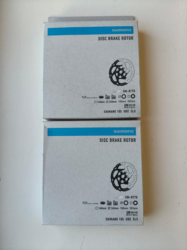 SHIMANO remschijven 105, GRX, SLX, Fietsen en Brommers, Fietsonderdelen, Ophalen