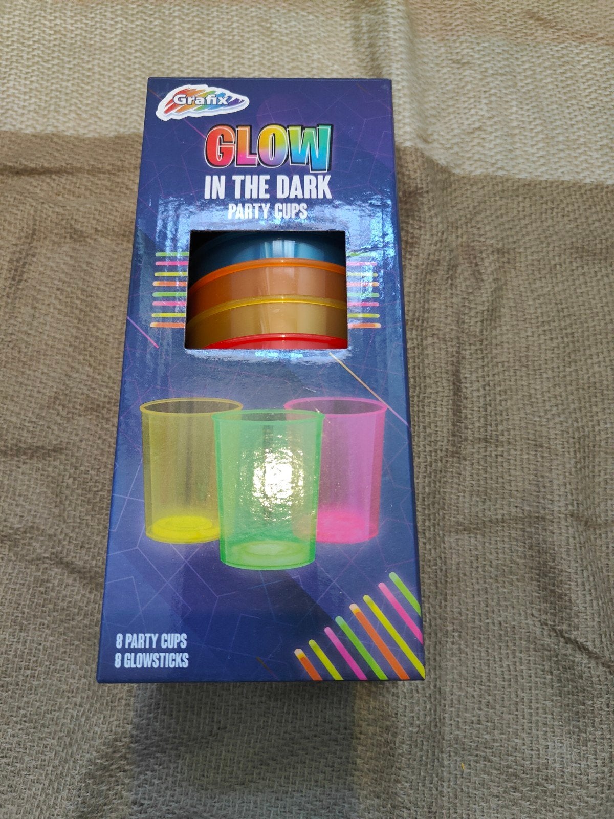 Bekers Glow in the Dark, Hobby en Vrije tijd, Ophalen of Verzenden, Zo goed als nieuw, Overige typen