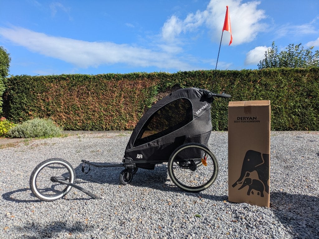 Remorque à vélo 3 en 1, Neuf, Autres marques, Poussette combi, Voiture duo