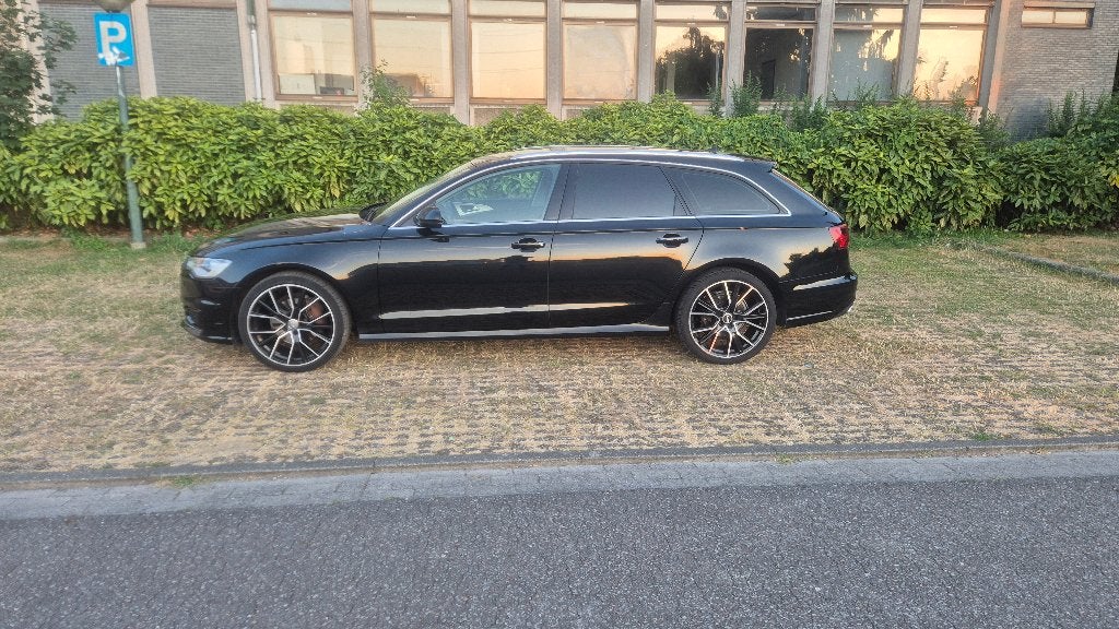 AUDI A6-2.0TDI EURO 6 BOITE AUTOMATIC ANNE 2015 BREAK, Autos, 116 g/km, Euro 6, Carnet d'entretien, Noir