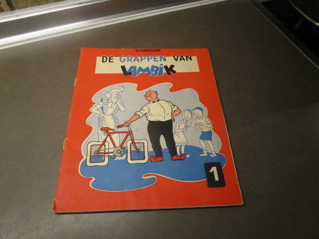 TOT MAANDAG: De grappen van Lambik 1 - 1958, Boeken, Gelezen, Willy Vandersteen, Eén stripboek, Ophalen of Verzenden