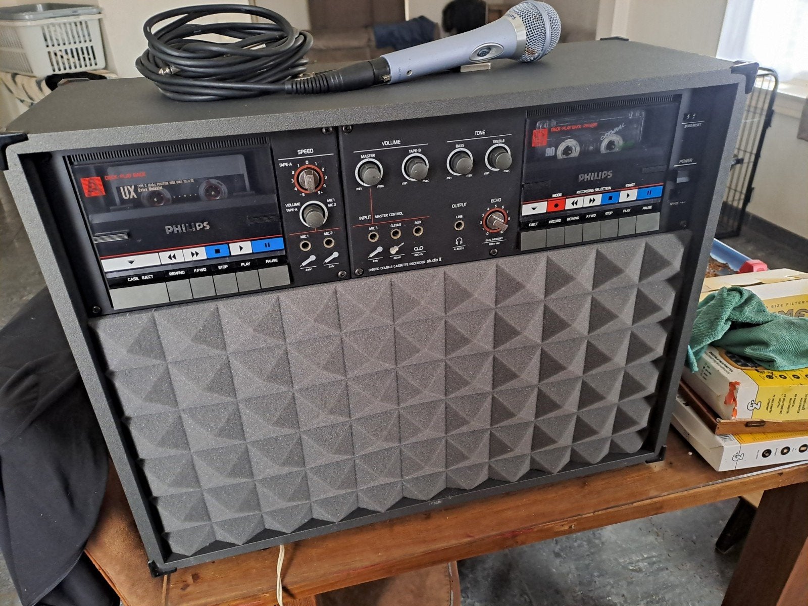 versterker voor zang/gitaar/synthesizer, Muziek en Instrumenten, Versterkers | Bas en Gitaar, Ophalen, Gitaar