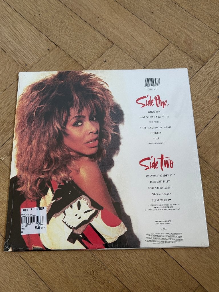 Tina Turner Break Every Rule Remastered Vinyle Neuf Scellé, CD & DVD, Enlèvement ou Envoi, Pop, Scellé, Neuf, dans son emballage