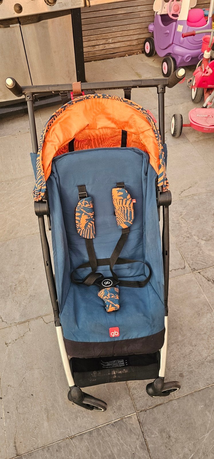gb Pockit+ All-City Fashion Edition in Atlantic Orange, Ophalen