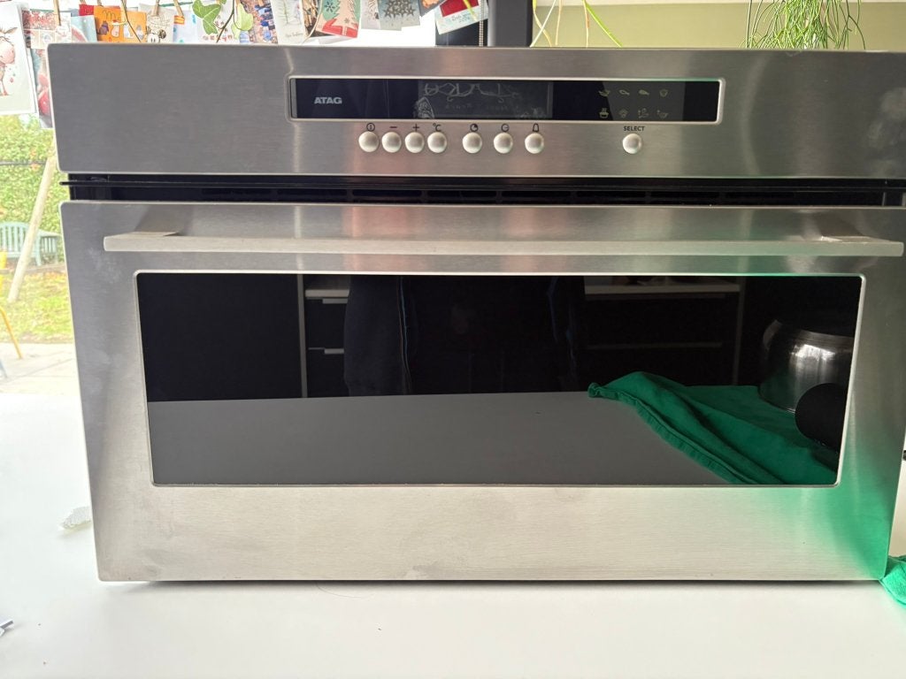 ATAG Inbouw stoomoven, Elektronische apparatuur, Ovens, Ophalen, Minder dan 45 cm, Gebruikt, 60 cm of meer