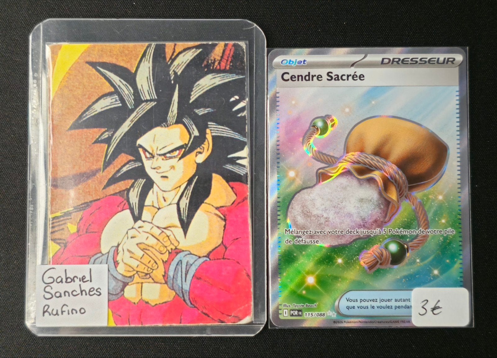 Carte Pokémon Cendre Sacrée 115/088 – Ultra Rare FR, Enlèvement, Neuf, Cartes en vrac, Foil