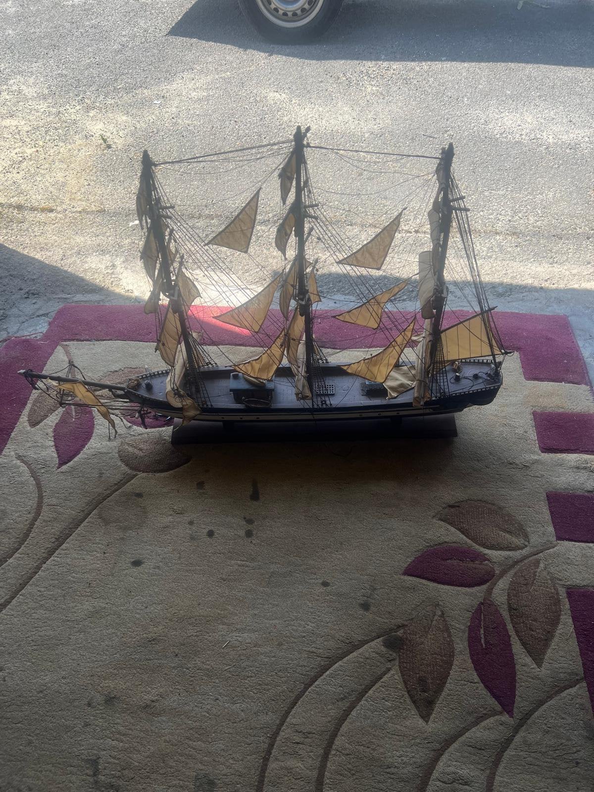 Heel mooi schip boot, Hobby en Vrije tijd, Modelbouw | Boten en Schepen, Ophalen, Zo goed als nieuw