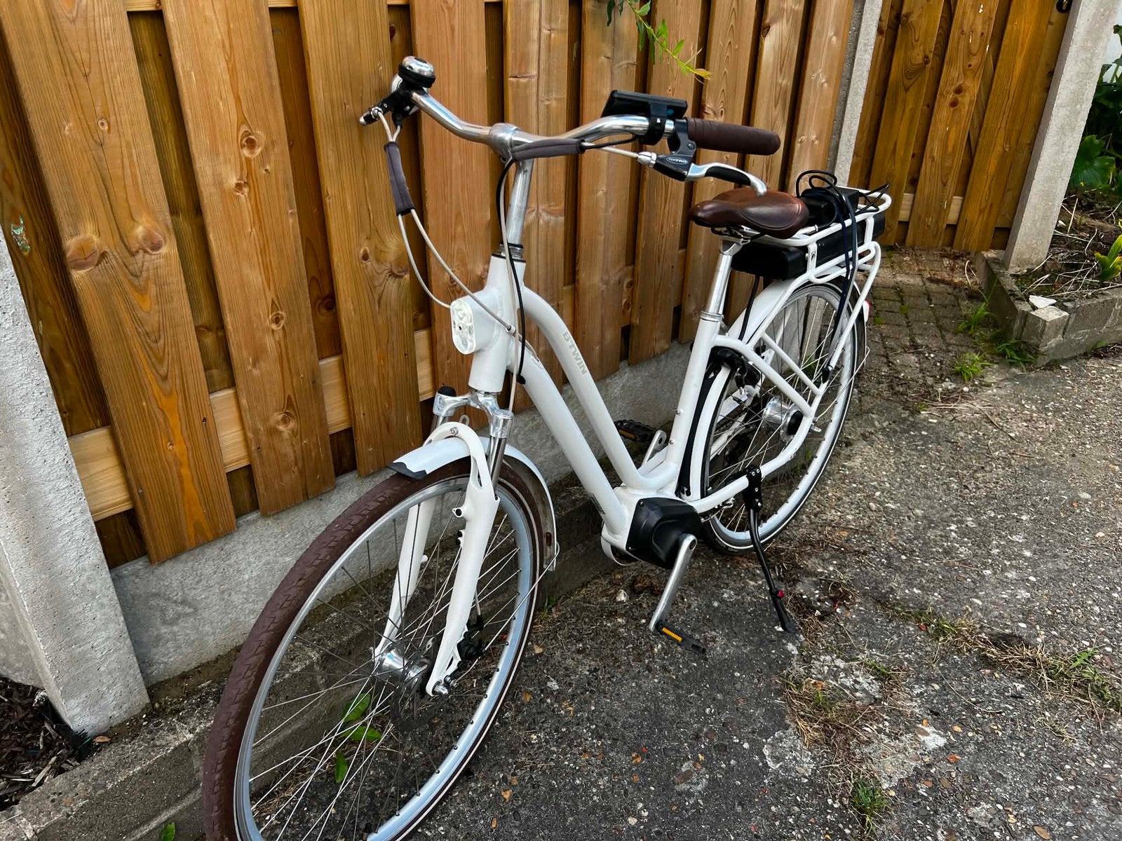 Elektrische fiets middenmotor brose28 inch, Fietsen en Brommers, Zo goed als nieuw, 47 tot 51 cm, 50 km per accu of meer, Ophalen
