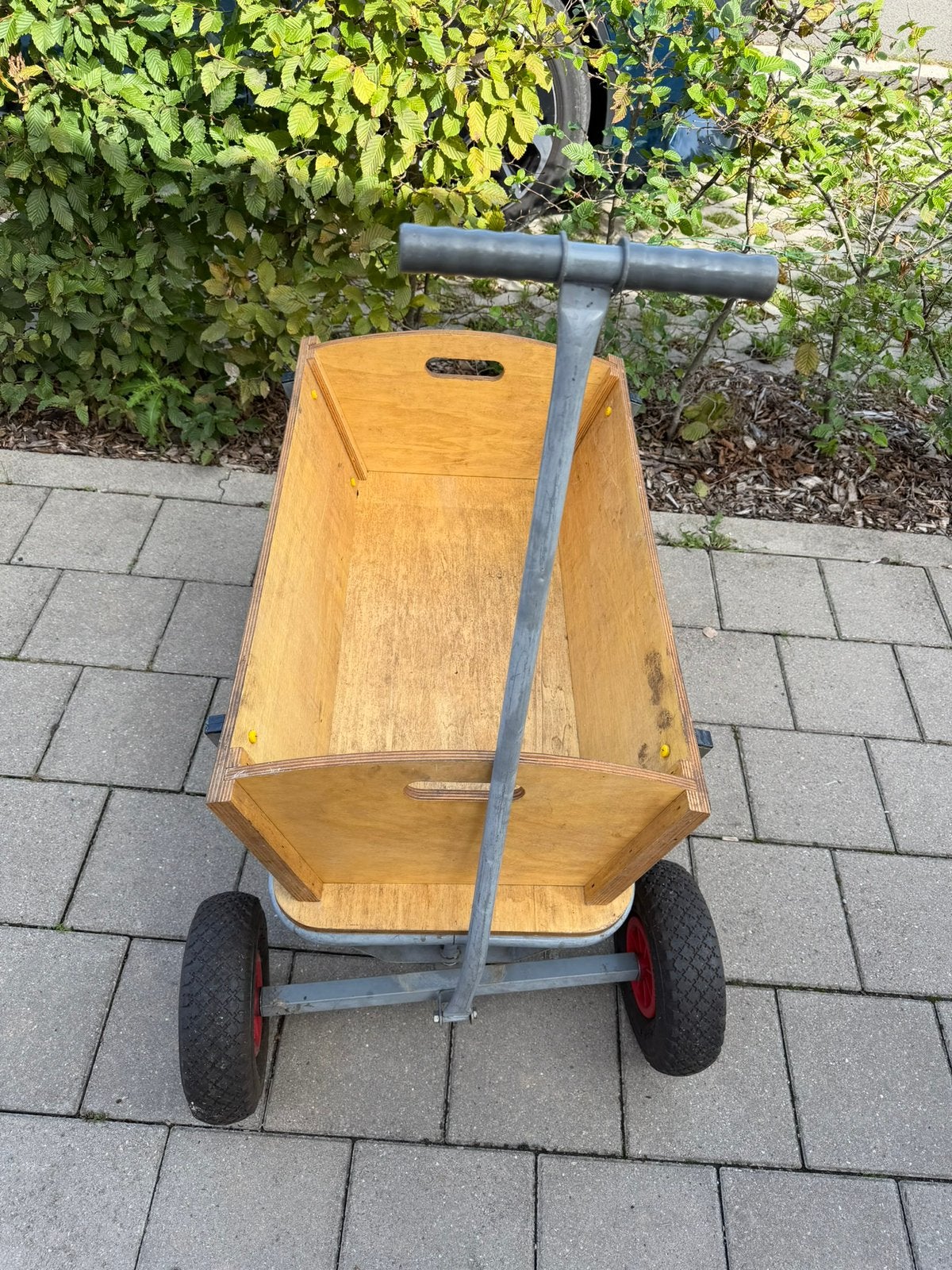 Houten bolderkar, Enlèvement, Utilisé