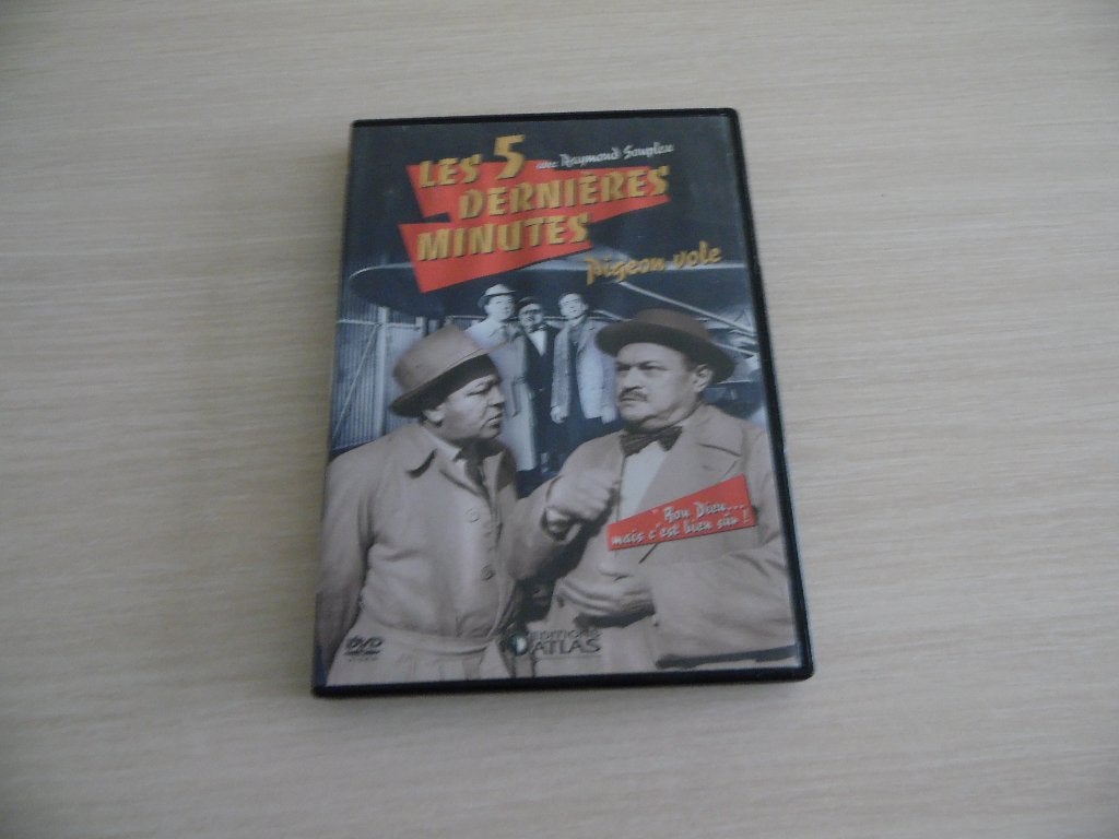 LES CINQ DENIÈRES MINUTES   PIGEON VOLE, Cd's en Dvd's, Dvd's | Tv en Series, Zo goed als nieuw, Overige genres, Alle leeftijden