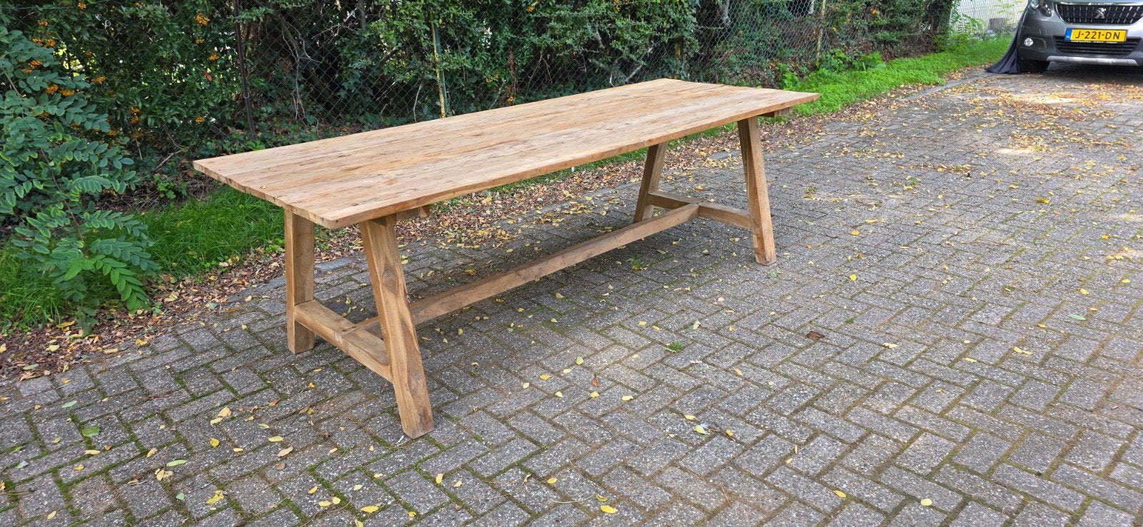 boerentafel 240 cm, Ophalen, Gebruikt