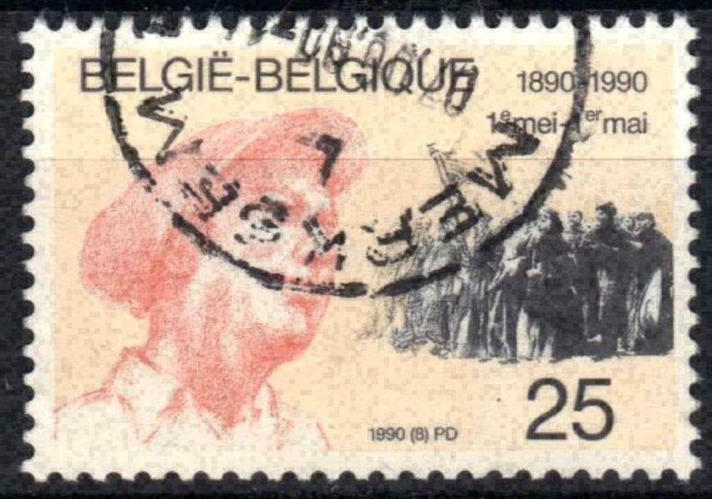 Belgie 1990 - Yvert/OBP 2366 - Dag van de Arbeid (ST), Postzegels en Munten, Postzegels | Europa | België, Verzenden, Gestempeld