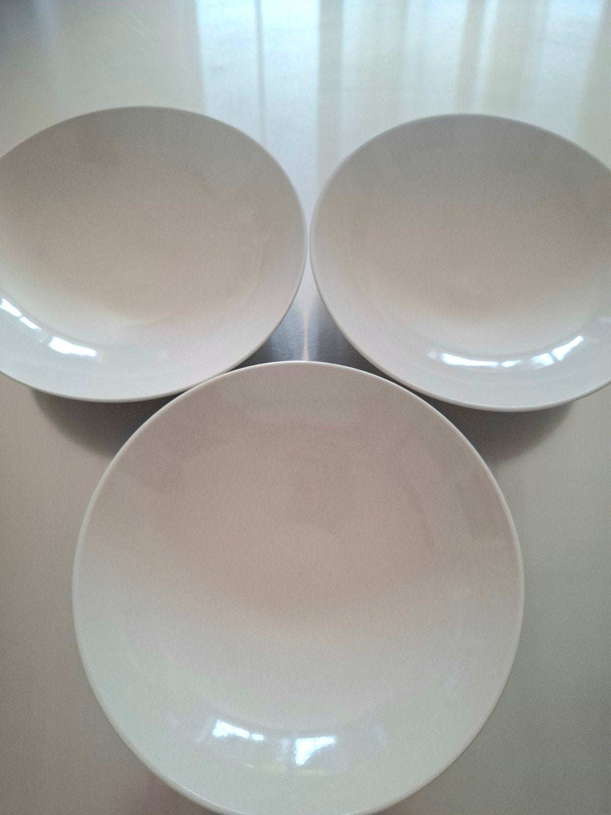 X3 Assiettes creuses Ikea, Enlèvement, IKEA