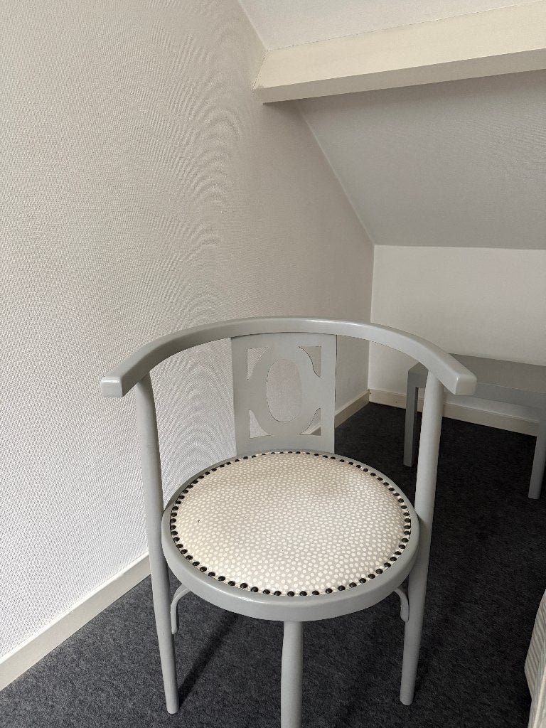 chaises art déco, Gris, Art deco, Bois, Comme neuf