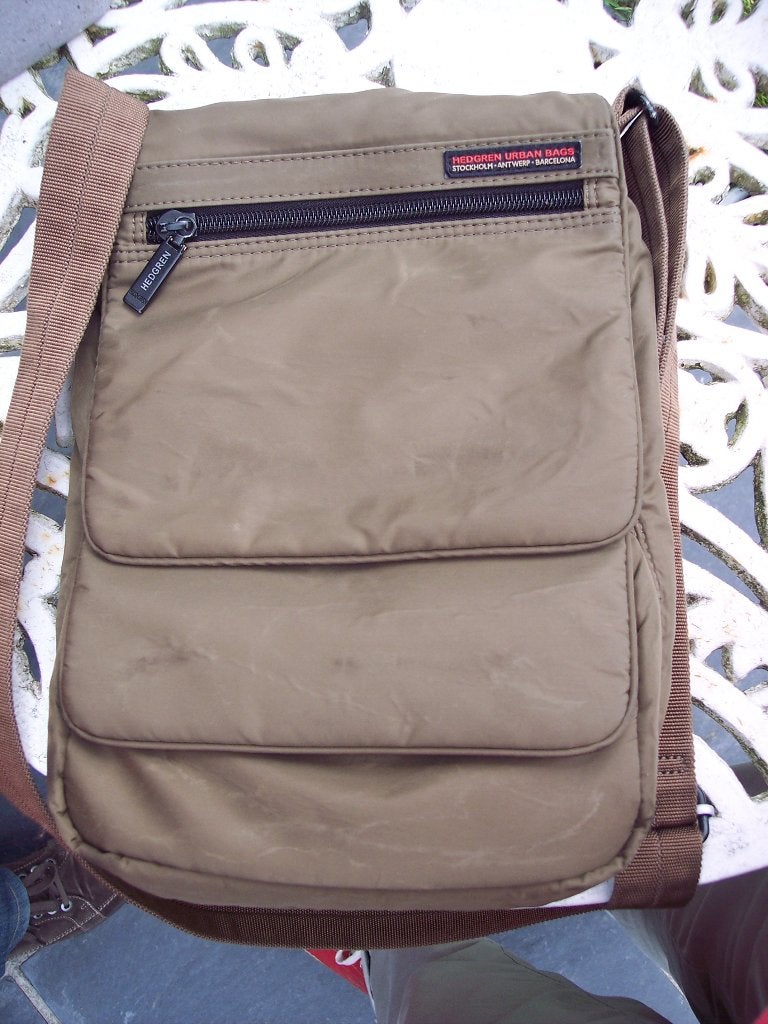 handtas Hedgren, Enlèvement ou Envoi, Beige, Moins de 35 cm, Utilisé