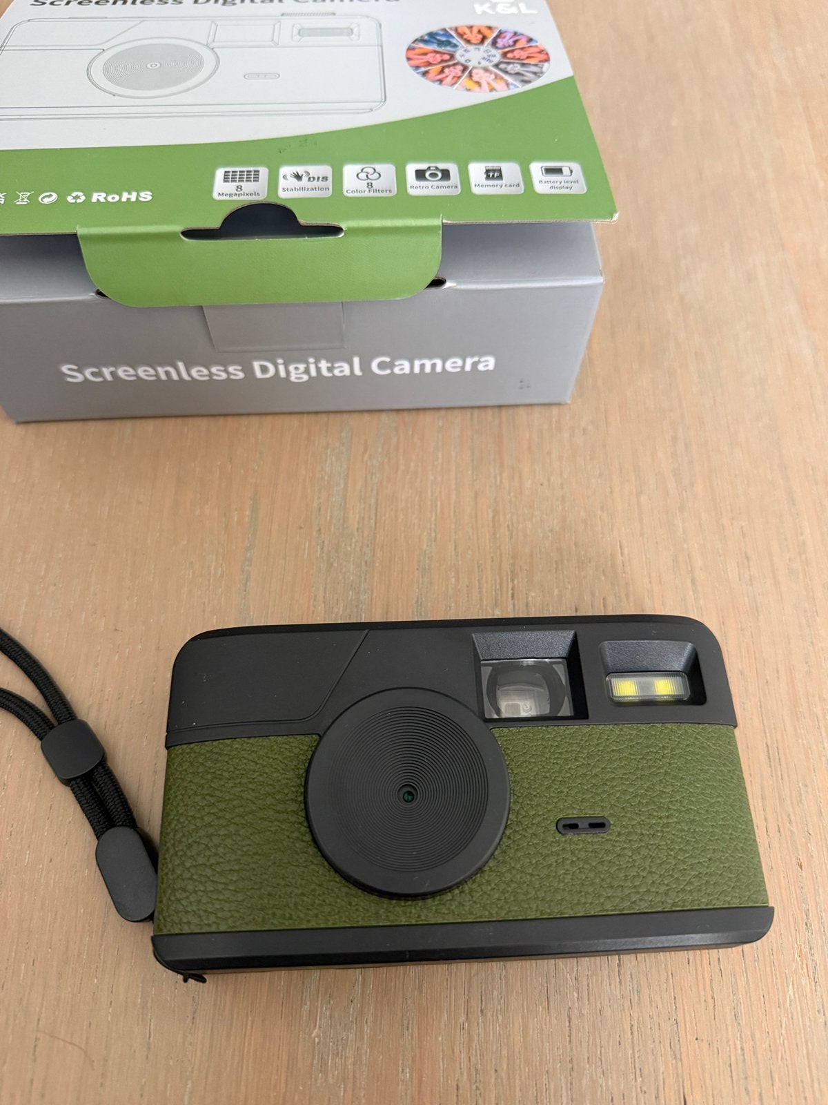 Retro camera, Ophalen of Verzenden, Nieuw