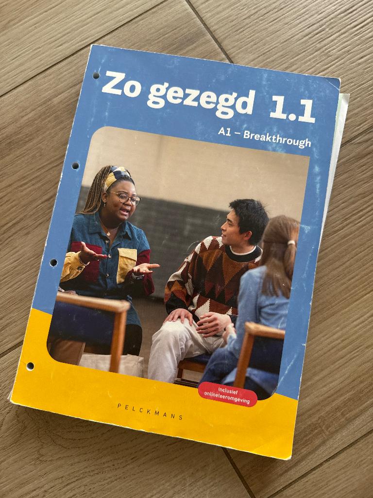 Zo gezegd 1.1, Boeken, Studieboeken en Cursussen, Gelezen, Verzenden, Pelckmans, Alpha