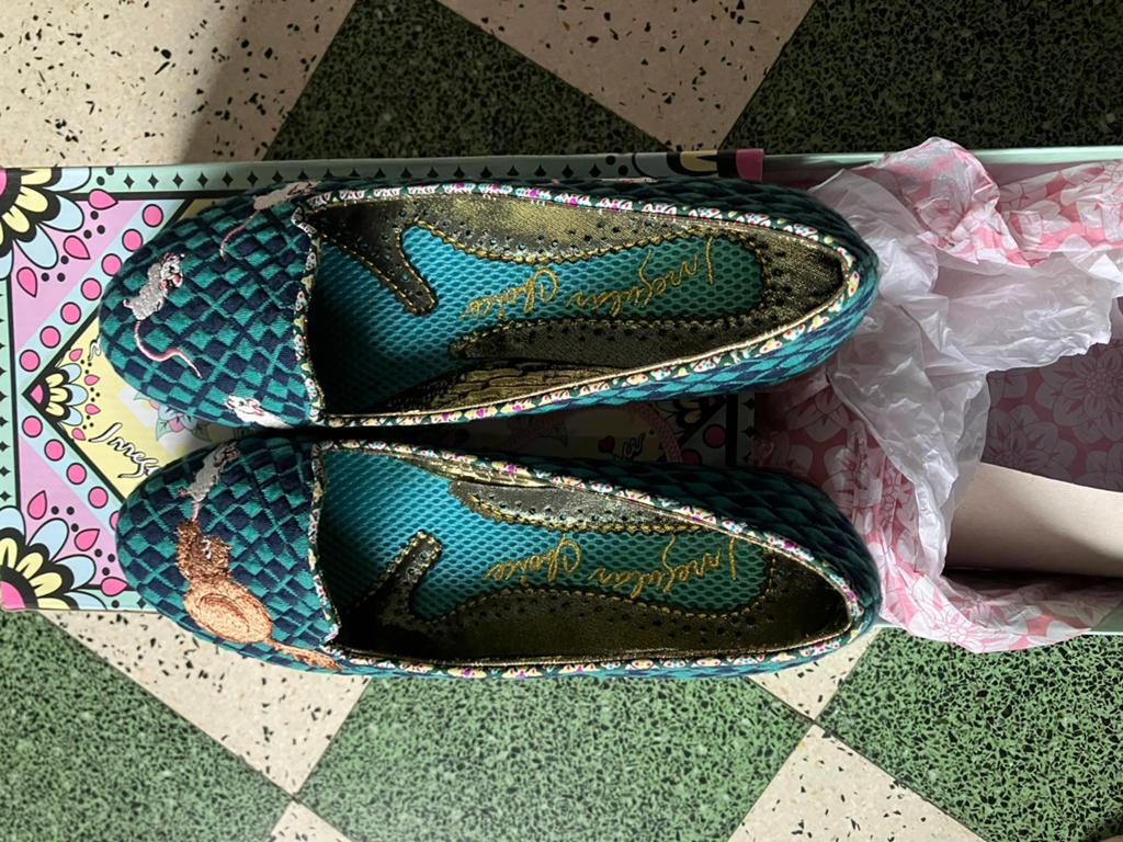 Irregular choice, Kleding | Dames, Schoenen, Ophalen, Blauw, Ballerina's, Zo goed als nieuw