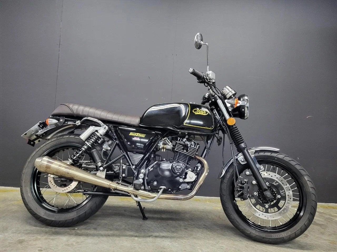 Mash BlackSeven 125 retro voor A1/B rijbewijs (bj 2021), Motoren, Bedrijf, 125 cc, Overig, 11 kW of minder