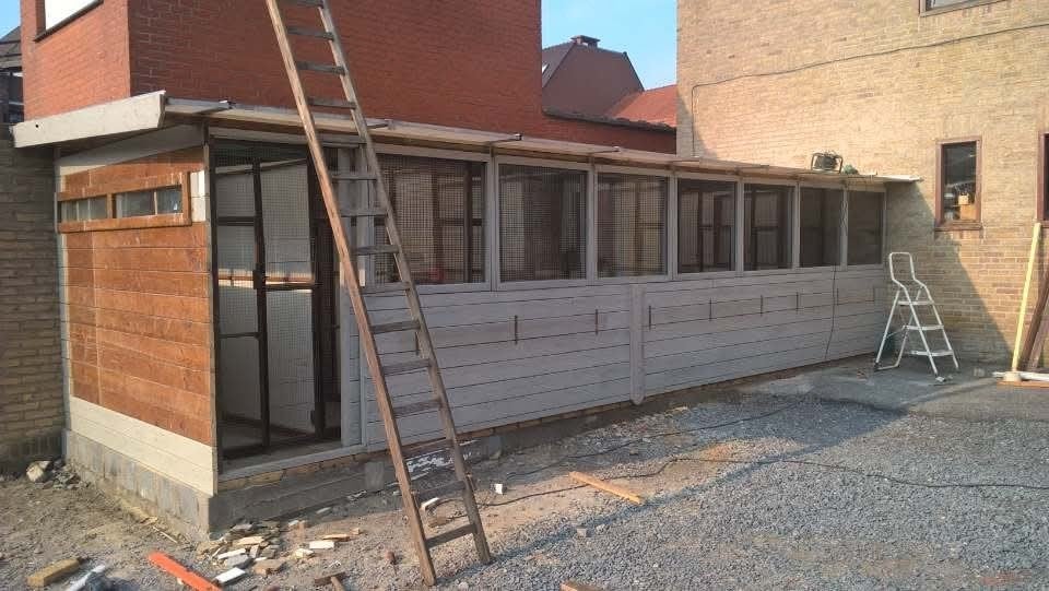 grote volière, Dieren en Toebehoren, Ophalen, Hout, Volière