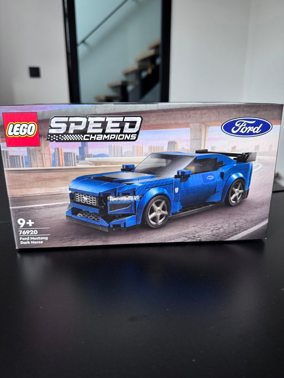 Lego Speed Champions Ford Mustang Dark Horse sportwagen, Ensemble complet, Enlèvement, Complet, Lego