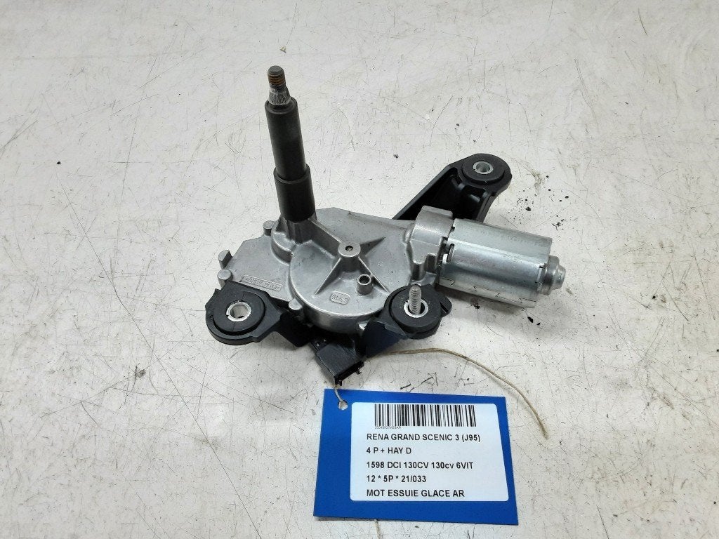 MOTEUR ESSUIE-GLACE ARRIÈRE Renault Grand Scénic III (JZ), Renault, Mevr. I. Hauben, Utilisé, Rue de l'Espoir 34 34
4030  GRIVEGNÉE, BE