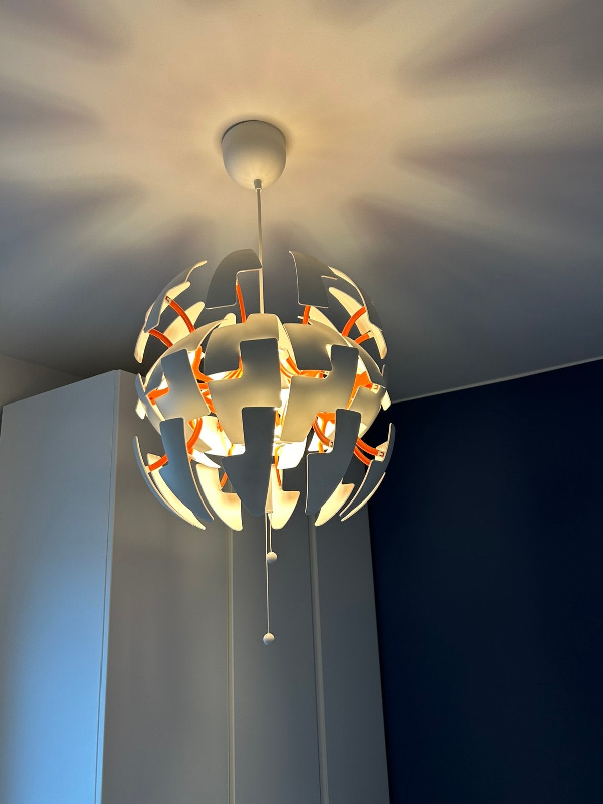 Ikea hanglamp, Ikea hanglamp die kan opengedaan worden, Comme neuf, Synthétique, Enlèvement