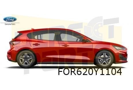 Ford Focus V (7/18-1/22) achterportier rechts (5-drs.) (te s, Neuf, -, Ford, Porte