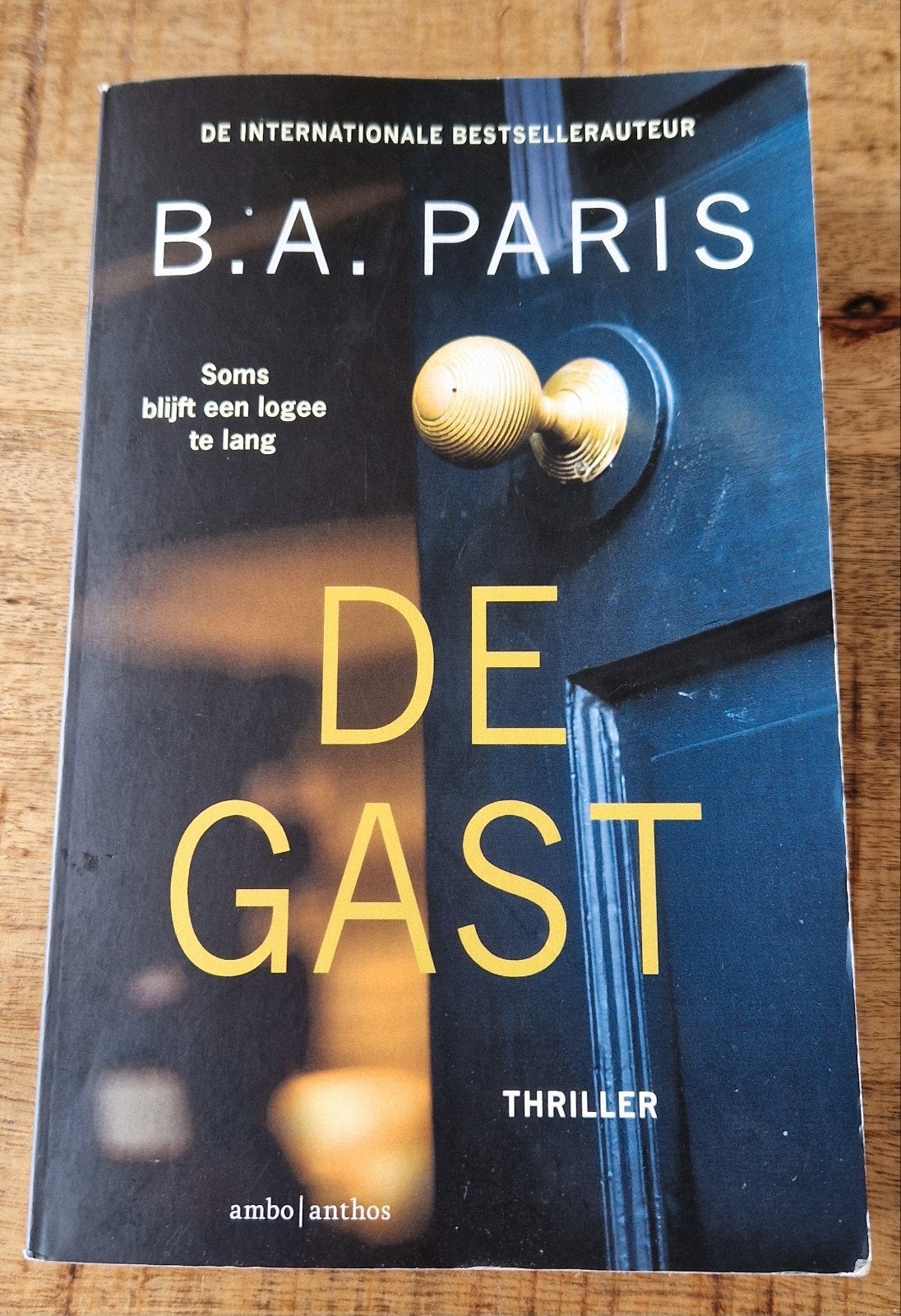 B.A. Paris - De gast, Enlèvement ou Envoi, B.A. Paris