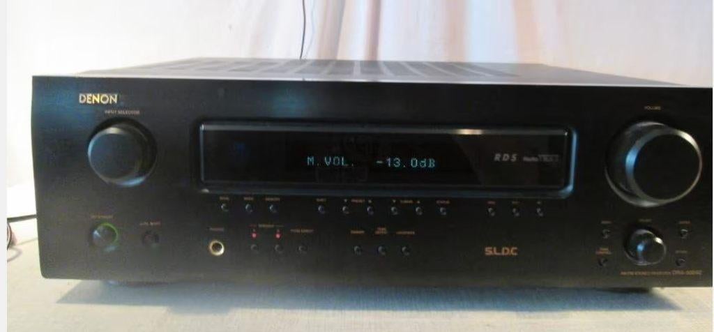 Prima Retro Denon DRA-500AE Stereo Versterker-Receiver, Denon, Ophalen of Verzenden, Zo goed als nieuw, 60 tot 120 watt