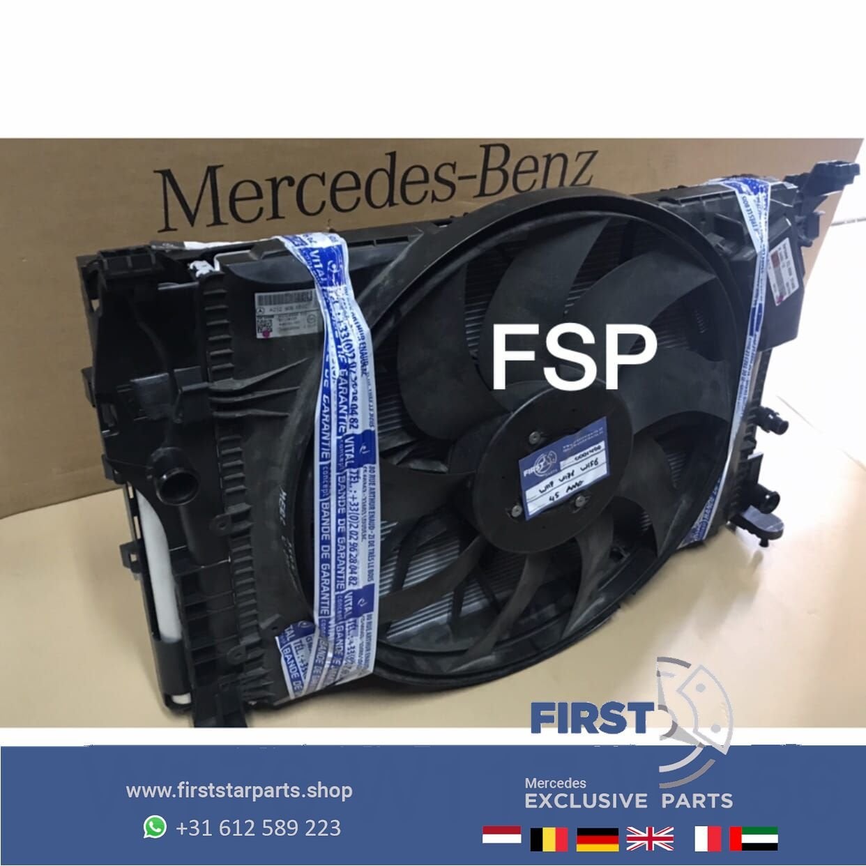 W117 C117 X117 CLA 45 AMG KOELERPAKKET ORIGINEEL Mercedes KO, Gebruikt, -, Ophalen of Verzenden, -