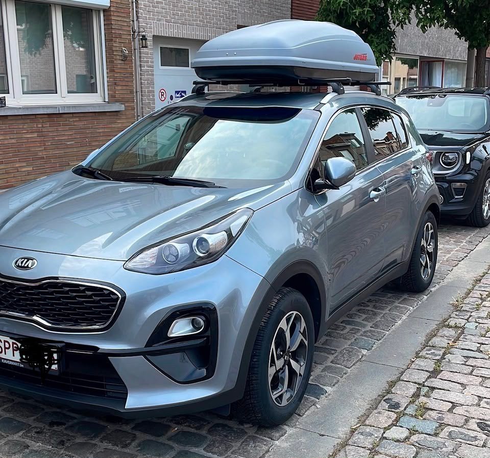 Kia Sportage 79000km benzine, Autos, Kia, Argent ou Gris, Euro 6, Boîte manuelle, Noir