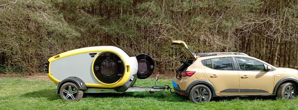 Mini-camping-car Teardrop Mink S, Caravanes & Camping, Caravanes, Autres marques, 4 à 5 mètres, Particulier, 500 - 750 kg